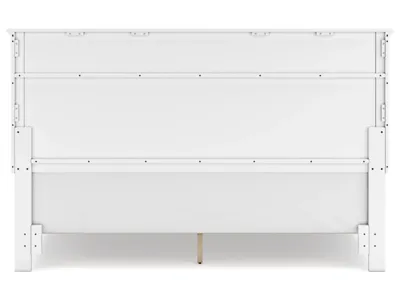 Signature Design by Ashley Fortman King Panel Bed, Dresser, Mirror, Chest and Nightstand - B680B18