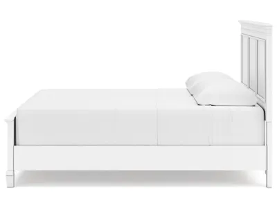 Signature Design by Ashley Fortman King Panel Bed, Dresser, Mirror, Chest and Nightstand - B680B18