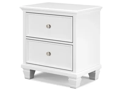Signature Design by Ashley Fortman King Panel Bed, Dresser, Mirror, Chest and Nightstand - B680B18