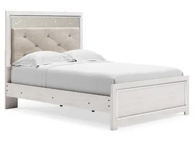 Signature Design by Ashley Altyra Full Upholstered Panel Bed, Dresser and Nightstand - B2640B63