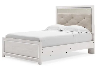 Signature Design by Ashley Altyra Full Upholstered Panel Bed, Dresser and Nightstand - B2640B63