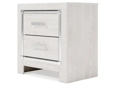 Signature Design by Ashley Altyra Full Upholstered Panel Bed, Dresser and Nightstand - B2640B63
