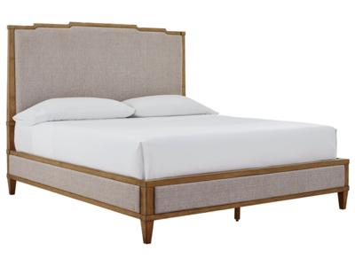 Sharlance Queen Upholstered Panel Bed - B895B7