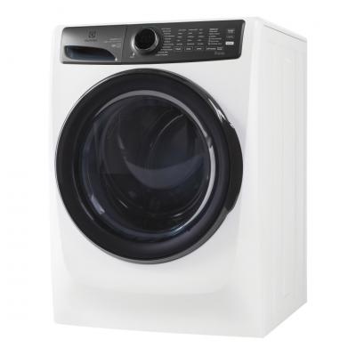 27" Electrolux 5.2 Cu. Ft. Front Load Washer and 8.0 Cu. Ft. Electric Dryer - ELFW7738AW-ELFE773CAW