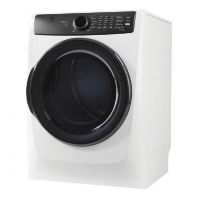 27" Electrolux 5.2 Cu. Ft. Front Load Washer 8.0 Cu. Ft. Electric Dryer and Stacking Kit - STACKIT7X-ELFW7738AW-ELFE773CAW