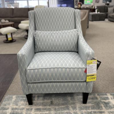 Décor-Rest Accent Chair in Sasafrass Sky - 7606C-SS