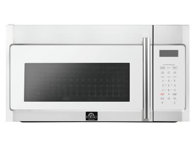 30" Forno Fornace 1.5 Cu. Ft Over the Range Convection Microwave in White - FOTR3038-30WHT