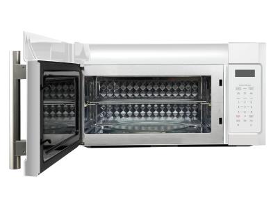 30" Forno Fornace 1.5 Cu. Ft Over the Range Convection Microwave in White - FOTR3038-30WHT
