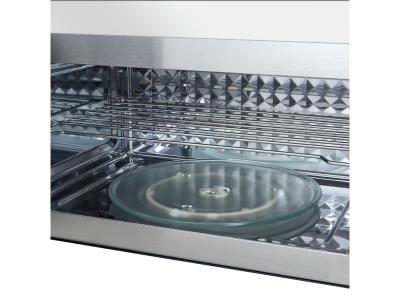 30" Forno Fornace 1.5 Cu. Ft Over the Range Convection Microwave in White - FOTR3038-30WHT