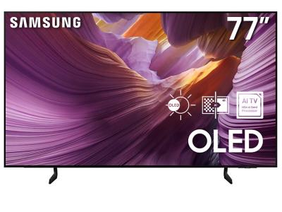 77" Samsung OLED S84F 4K Vision AI Smart TV (2025) - QN77S84FAEXZC
