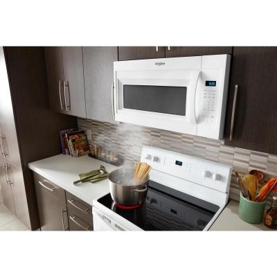 30" Whirlpool 1.9 Cu. Ft. Over the Range Microwave with Sensor Cooking Technology - YWMMS3230SW