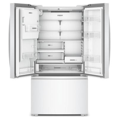 36" Whirlpool 23.4 Cu. Ft. Wide True Counter Depth 3-Door French Door Refrigerator - WRFC5036RW