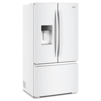 36" Whirlpool 23.4 Cu. Ft. Wide True Counter Depth 3-Door French Door Refrigerator - WRFC5036RW
