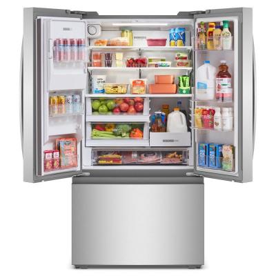 36" Whirlpool 23.4 Cu. Ft. Wide True Counter Depth 3-Door French Door Refrigerator - WRFC5036RZ