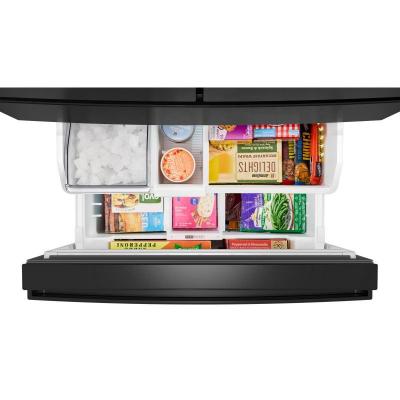 36" Whirlpool 30 Cu. Ft. French Door Refrigerator with Flexible Tempearture Drawer - WRMF3336SV