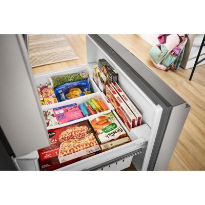 36" Whirlpool 30 Cu. Ft. French Door Refrigerator with Flexible Tempearture Drawer - WRMF3336SZ