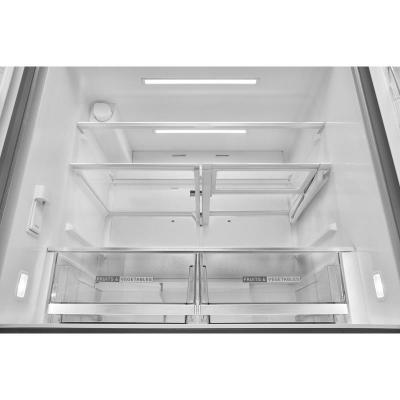 36" Whirlpool 30 Cu. Ft. French Door Refrigerator with Flexible Tempearture Drawer - WRMF3336SZ