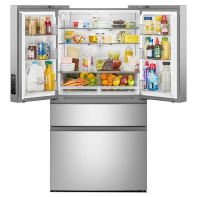 36" Whirlpool 30 Cu. Ft. French Door Refrigerator with Flexible Tempearture Drawer - WRMF3336SZ
