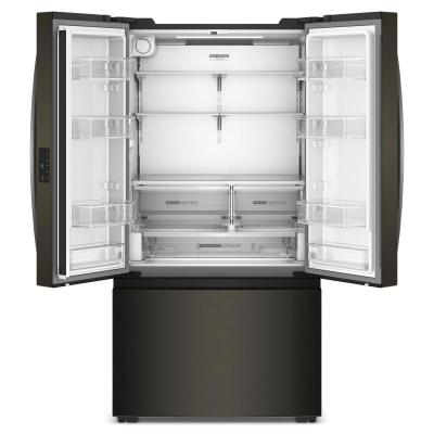 36" Whirlpool 24 Cu. Ft. Wide True Counter Depth 3-Door French Door Refrigerator - WRFC3036RV