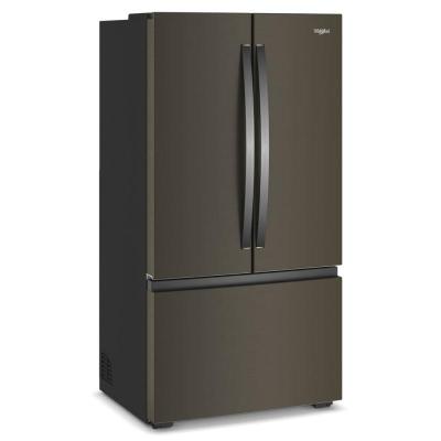 36" Whirlpool 24 Cu. Ft. Wide True Counter Depth 3-Door French Door Refrigerator - WRFC3036RV