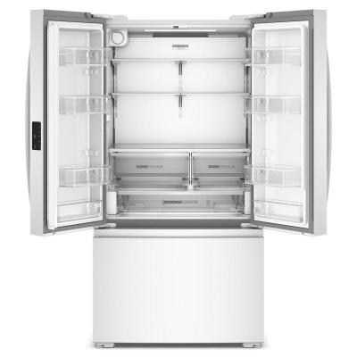 36" Whirlpool 24 Cu. Ft. Wide True Counter Depth 3-Door French Door Refrigerator - WRFC3036RW