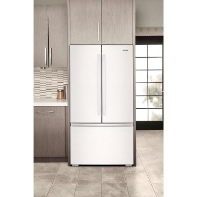 36" Whirlpool 24 Cu. Ft. Wide True Counter Depth 3-Door French Door Refrigerator - WRFC3036RW