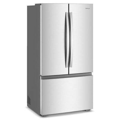 36" Whirlpool 24 Cu. Ft. Wide True Counter Depth 3-Door French Door Refrigerator - WRFC3036RZ