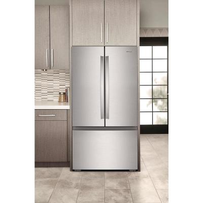 36" Whirlpool 24 Cu. Ft. Wide True Counter Depth 3-Door French Door Refrigerator - WRFC3036RZ