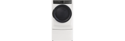 27" Electrolux 8.0 Cu. Ft. Front Load Perfect Steam Electric Dryer - ELFE773CMW