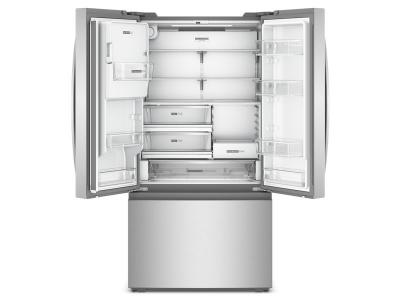 36" Whirlpool 23.4 Cu. Ft. True Counter Depth 3-Door French Door Refrigerator - WRFC5036RZ