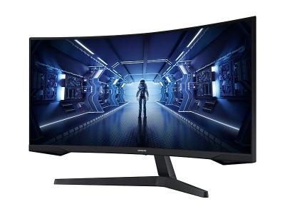 34" Samsung Curved Gaming Monitor with 165Hz Refresh Rate - LC34G55TWWNXZA