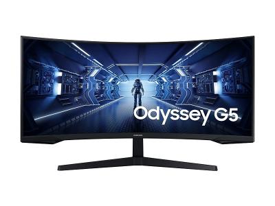 34" Samsung Curved Gaming Monitor with 165Hz Refresh Rate - LC34G55TWWNXZA