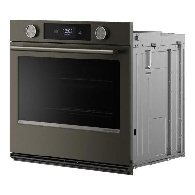 30" KitchenAid Smart Electric Single Wall Oven with Assisted Cooking Modes KOES730SBE