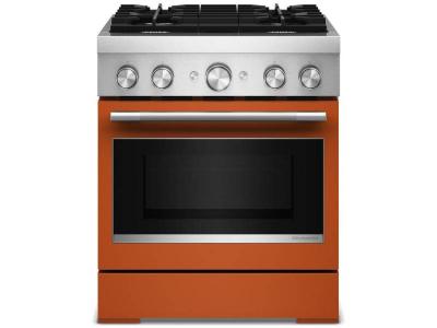 30" Kitchenaid 4 Burner Commercial-Style Dual Fuel Range - KFDS930SSC
