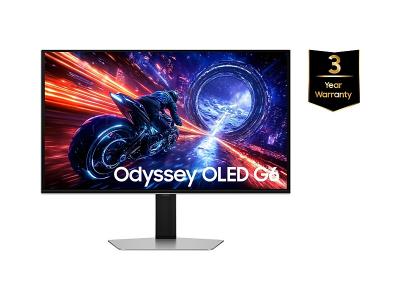 27" Samsung Odyssey OLED G6 G60SD 360Hz Gaming Monitor - LS27DG602SNXZA
