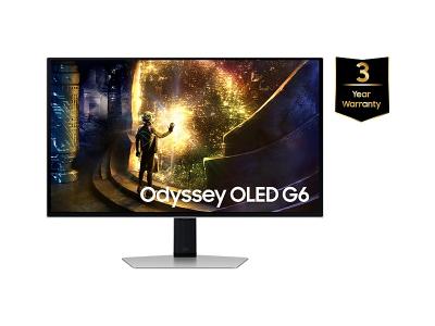 27" Samsung Odyssey OLED G6 G61SD QHD 240Hz Gaming Monitor - LS27DG612SNXZA