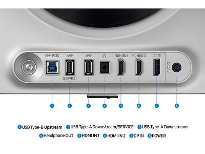 27" Samsung Odyssey OLED G6 G61SD QHD 240Hz Gaming Monitor - LS27DG612SNXZA