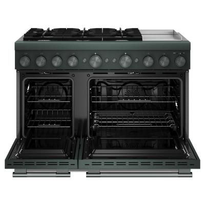 48" KitchenAid 6 Burner Commercial-Style Dual Fuel Range - KFDD948SJP