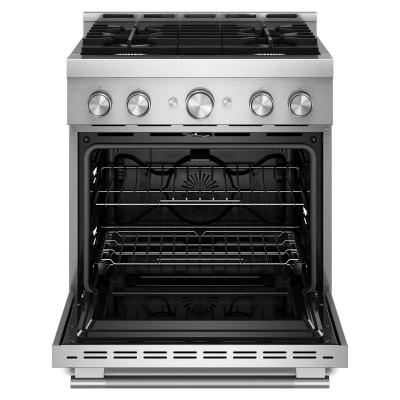 30" KitchenAid 4 Burner Commercial-Style Gas Range - KFGS930SSS