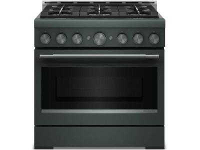 36" KitchenAid 6 Burner Commercial-Style Gas Range - KFGS936SJP