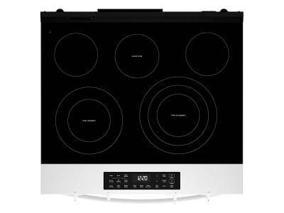 30" Whirlpool Electric Range with Air Cooking Technology - YWSES5030SW