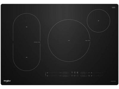 30" Whirlpool Intelligent Induction Cooktop with Temp Cook Technology - WCIT7030SB