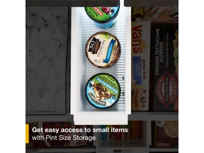 36" Whirlpool 31 Cu. Ft. French Door Refrigerator with Ice Maker - WRFF3136SW