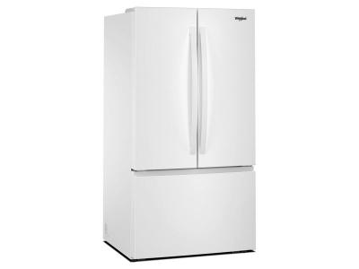 36" Whirlpool 31 Cu. Ft. French Door Refrigerator with Ice Maker - WRFF3136SW