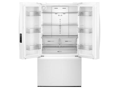 36" Whirlpool 31 Cu. Ft. French Door Refrigerator with Interior Water Dispenser - WRFF3336SW