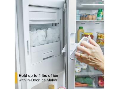 36" Whirlpool 30 Cu. Ft. French Door Refrigerator with In-Door Water and Ice Maker - WRFF3536SW