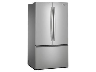 36" Whirlpool 31 Cu. Ft. French Door Refrigerator with Ice Maker - WRFF3136SZ