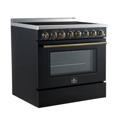 36" Forno 5.44 Cu. Ft. Paolo Freestanding Electric Range - FFSEL6011-36BLK