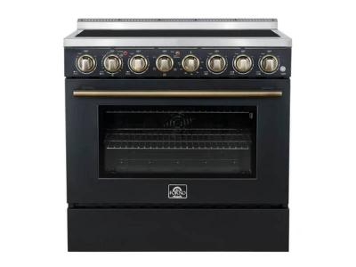 36" Forno 5.44 Cu. Ft. Paolo Freestanding Electric Range - FFSEL6011-36BLK