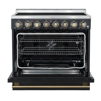 36" Forno 5.44 Cu. Ft. Paolo Freestanding Electric Range - FFSEL6011-36BLK